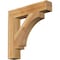 Ekena Millwork Imperial Block Rough Sawn Bracket, Western Red Cedar, 4"W x 22"D x 22"H BKT04X22X22IMP05RWR - alternate 1